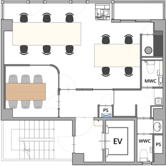 池袋東栄ビル 8階 平面図