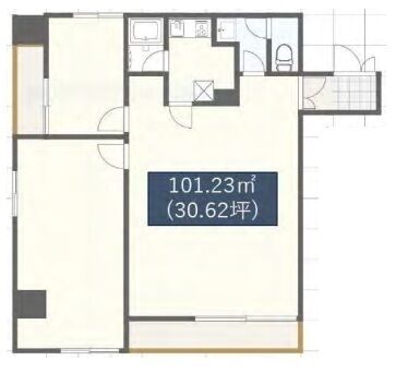 三田ステーションビルアミタ 8階802 平面図