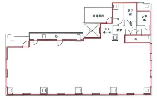 藤和神田錦町ビル 5階 平面図