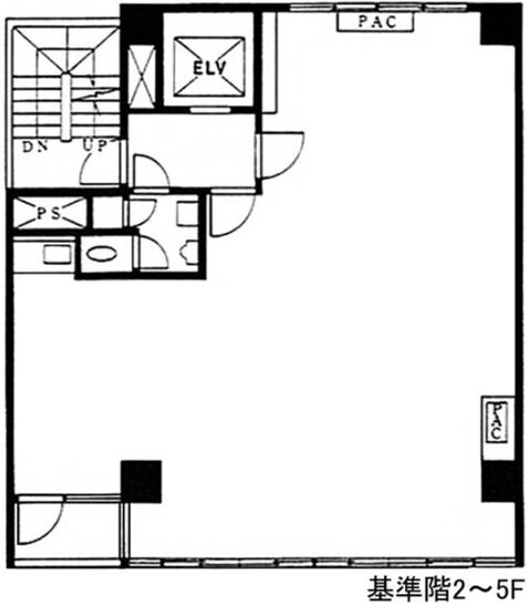 田島ビル 3階 平面図