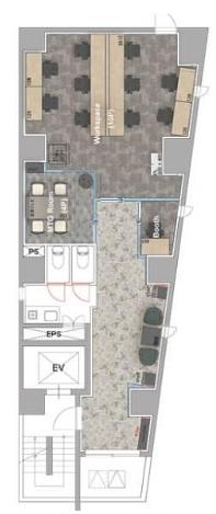 芝MKビル 10階 平面図