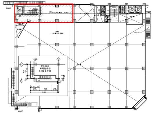 AIP25豊洲ビル 2階 平面図
