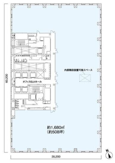 JAビル 19階 平面図