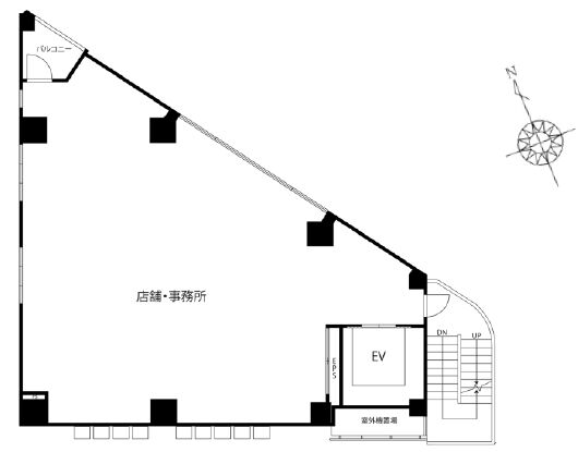 ダイアン新宿 9階 平面図