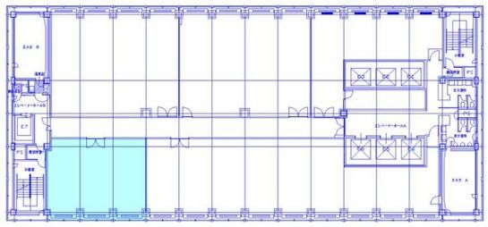 六本木ヒルズノースタワー 7階 平面図