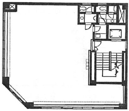 東和八重洲ビル 4階 平面図