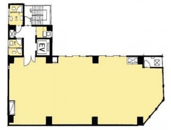 八重洲中央ビル(日本橋) 6階 平面図