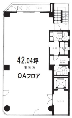 第3長谷川ビル 4階 平面図