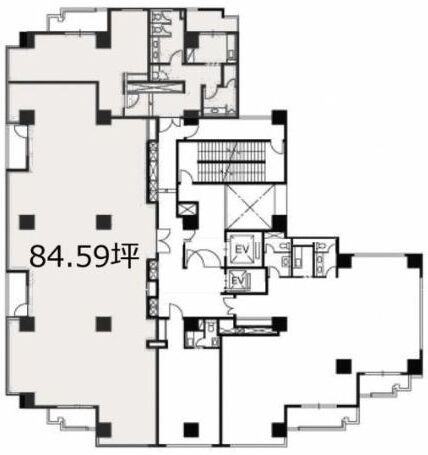アクシア青山 3階 平面図
