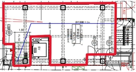 ACN三軒茶屋ビル 7階 平面図
