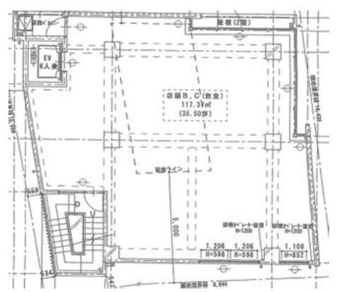 Reve南青山 2階 平面図