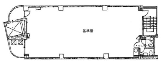 第5叶ビル(第五叶ビル) 3階 平面図