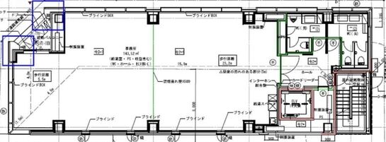Nan-o Bldg. 新虎(旧:(仮称)第2南櫻ビル) 2階 平面図