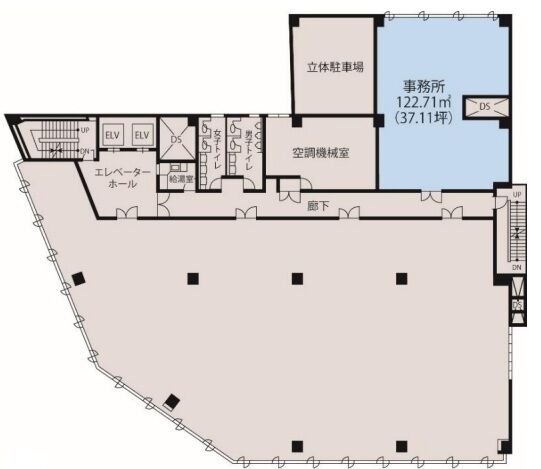 東京建物神保町ビル 5階 平面図