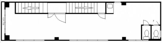 信栄ビル 2階 平面図