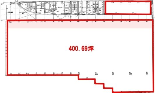 Daiwa渋谷スクエア（旧：グラスシティ渋谷） 2階 平面図