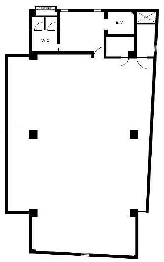 矢萩第二ビル 2階 平面図