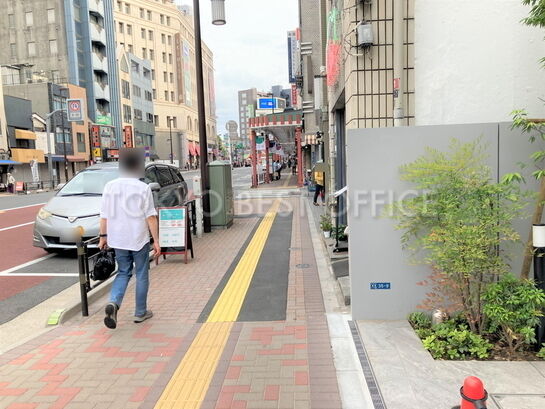 ビル周辺風景②