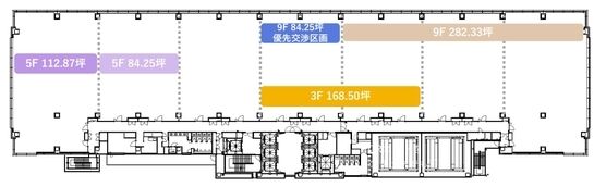 晴海センタービル 9階 平面図