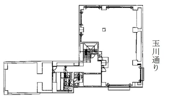 いちご南平台ビル 地下1階 平面図