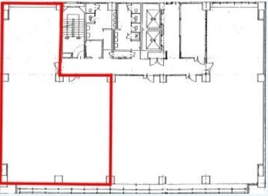 渋谷第一生命ビルディング 6階 平面図