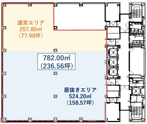 日比谷ダイビル 19階 平面図