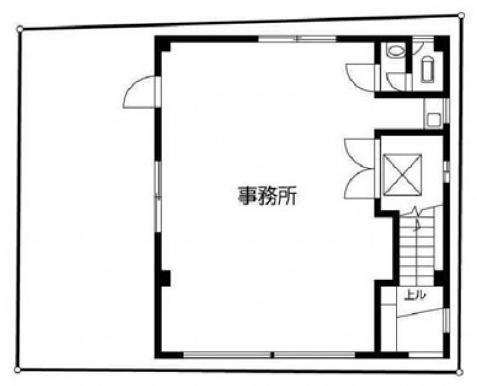 本髙ビル 1階 平面図