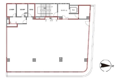 蔵前酒井ビル 4階401 平面図