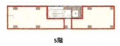 サントミ浅草橋駅前ビル 5階 平面図