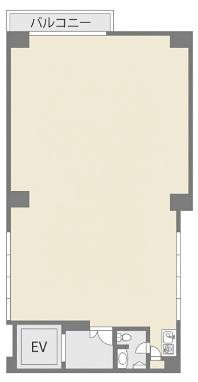 小椋ビル 2階 平面図