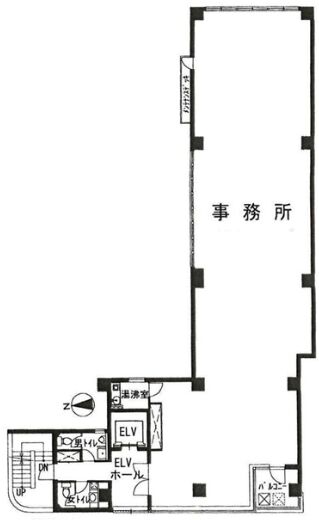 ミハマビル 7階 平面図