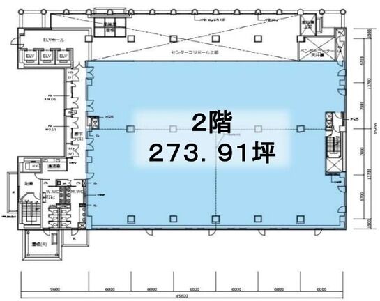 竹橋スクエア 2階 平面図