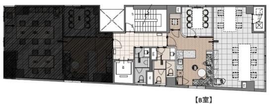 NOVEL WORK 半蔵門（旧：清水ビル） 6階B 平面図