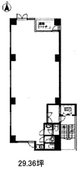 両国SSビル 4階 平面図