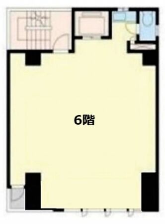 MMビルⅢ 6階 平面図