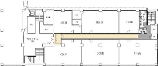 ウィン青山 2階F 平面図
