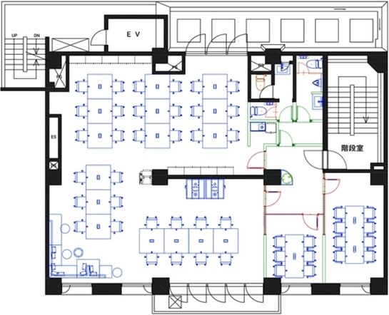 ドルミ第2代々木 3階 平面図