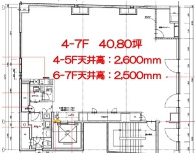 ACN東麻布ビル（旧：レオンプラザ東京） 7階 平面図