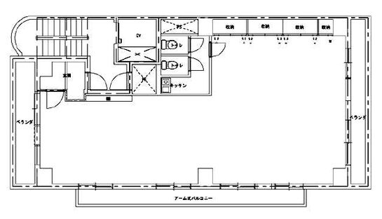 ヒロビル（港区） 7階 平面図