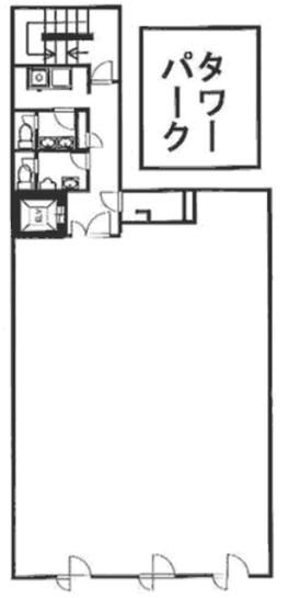 タカセビル別館 3階 平面図