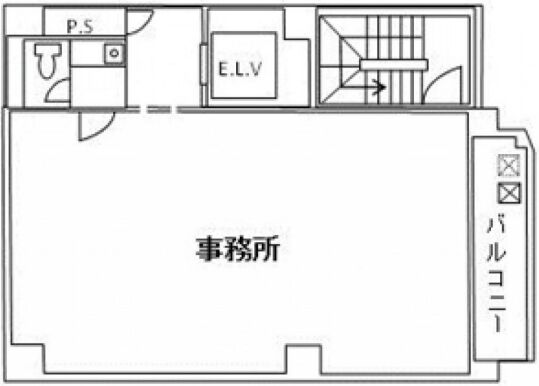 ウィンド恵比寿ビル 6階 平面図