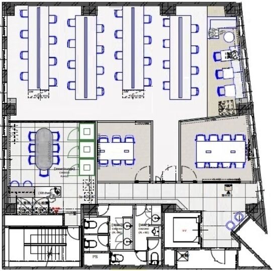 THE PORTAL 田町 3階 平面図