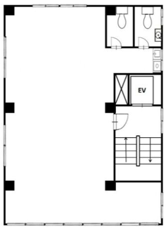 コジマビル 3階 平面図