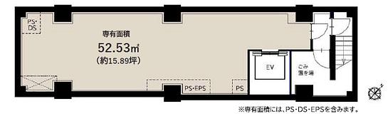 THE CITY 日本橋人形町Ⅱ B1F 平面図