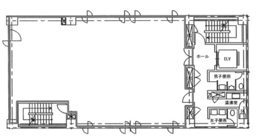 興和芝公園ビル 6階 平面図