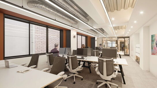 基準階A・B：執務室（※イメージCG）