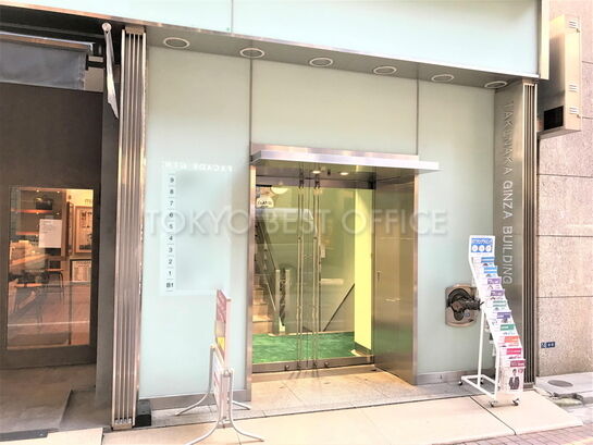 ビルエントランス（銀座ガス灯通り側）②
