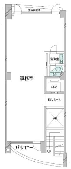  ピトレスクビル 3階 平面図