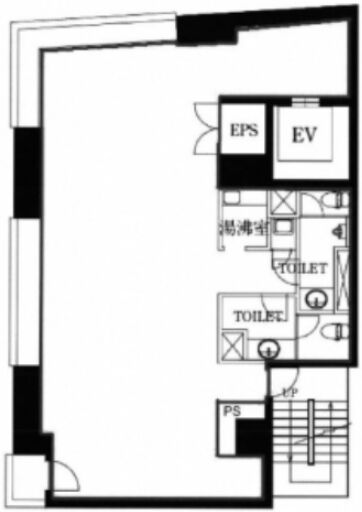 SF銀座ビル 8階 平面図