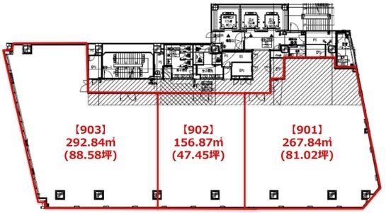 NEWNO・GS新宿 9階903 平面図